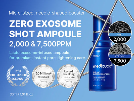 medicube One Day Exosome Shot Pore Ampoule 2000 30ml