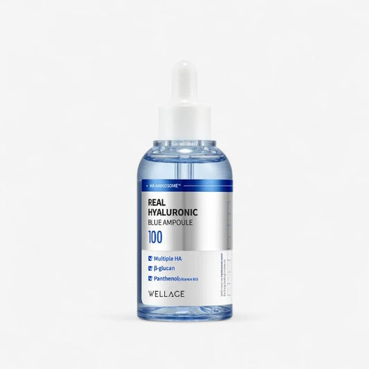WELLAGE Real Hyaluronic Blue Ampoule 100 100ml