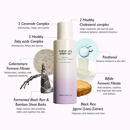 [haruharu wonder] Black Rice Probiotics Barrier Essence 120ml