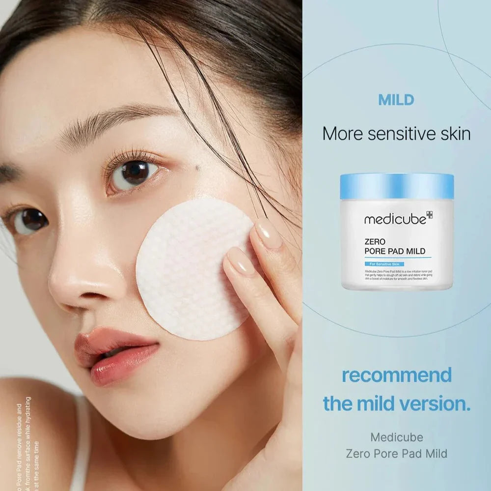 medicube Zero Pore Pad Mild 155g(70 Pads)