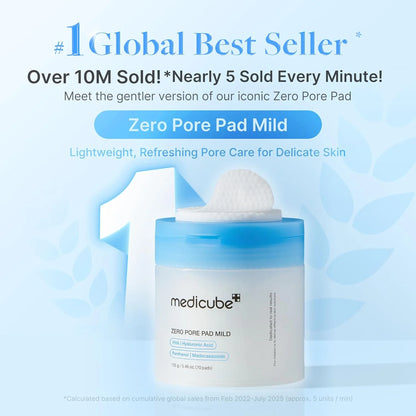 medicube Zero Pore Pad Mild 155g(70 Pads)