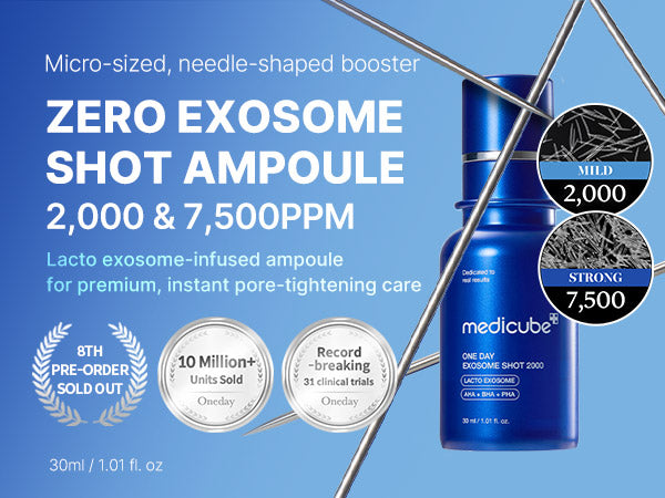 medicube One Day Exosome Shot Pore Ampoule 2000 30ml