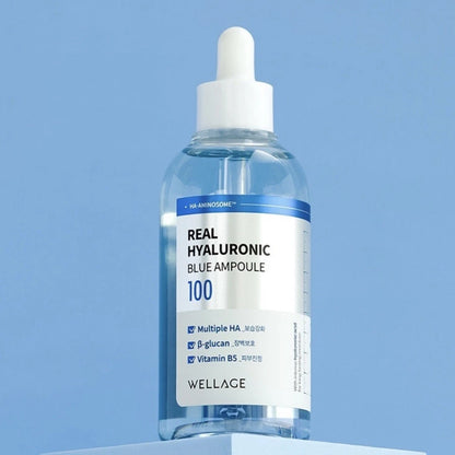 WELLAGE Real Hyaluronic Blue Ampoule 100 100ml